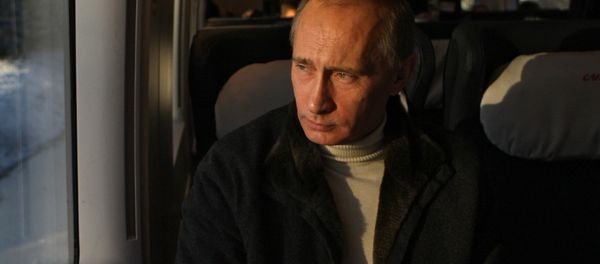 Vladimir Putin takes trip on newly launched Sapsan high-speed train - Sputnik International
