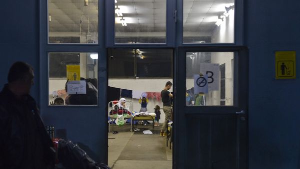 Refugee camp in Austria (File) - Sputnik International