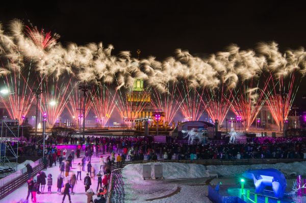 Moscow Kicks Off Winter Season With Opening of Colorful Skating Rinks Moscow Kicks Off Winter Season With Opening of Colorful Skating Rinks - Sputnik International