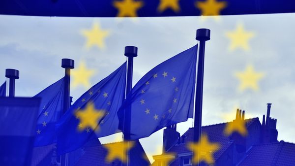 European flags are reflected at the entrance of the Berlaymont building EU Commission in Brussels European flags are reflected at the entrance of the Berlaymont building EU Commission in Brussels - Sputnik International