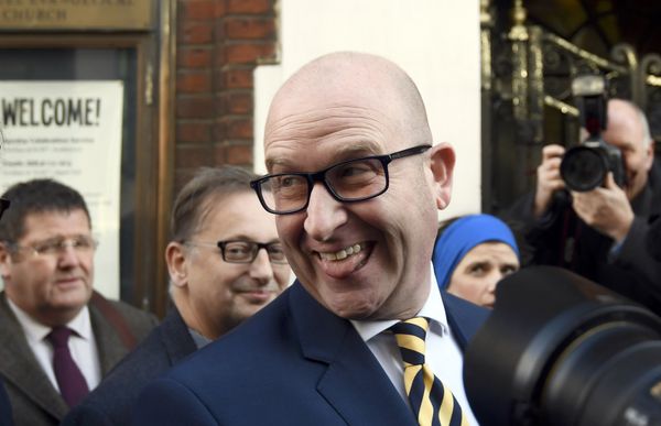 United Kingdom Independence Party (UKIP) leadership candidate Paul Nuttall arrives to hear the result of the UKIP leadership election, in London, Britain November 28, 2016.  - Sputnik International