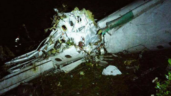Plane With Brazilian Football Players Crashes in Colombia - Sputnik International