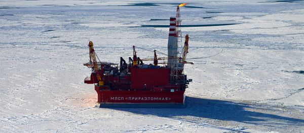 Prirazlomnaya offshore oil platform Prirazlomnaya offshore oil platform - Sputnik International