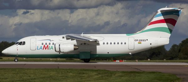 An Avro RJ85 operated by Lamia which crashed on approach to Medellin while carrying 81 passengers and crew including Brazilian football team Chapecoense is seen in a file picture - Sputnik International