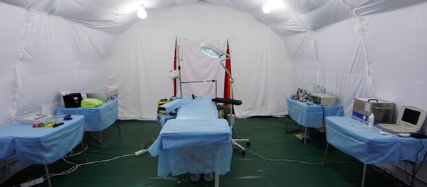 A mobile medical unit of the Russian EMERCOM - Sputnik International