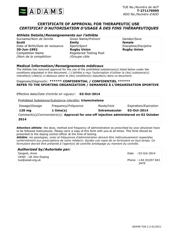 Documents provided by the Fancy Bears concerning Emily Scott (3) Documents provided by the Fancy Bears concerning Emily Scott (3) - Sputnik International