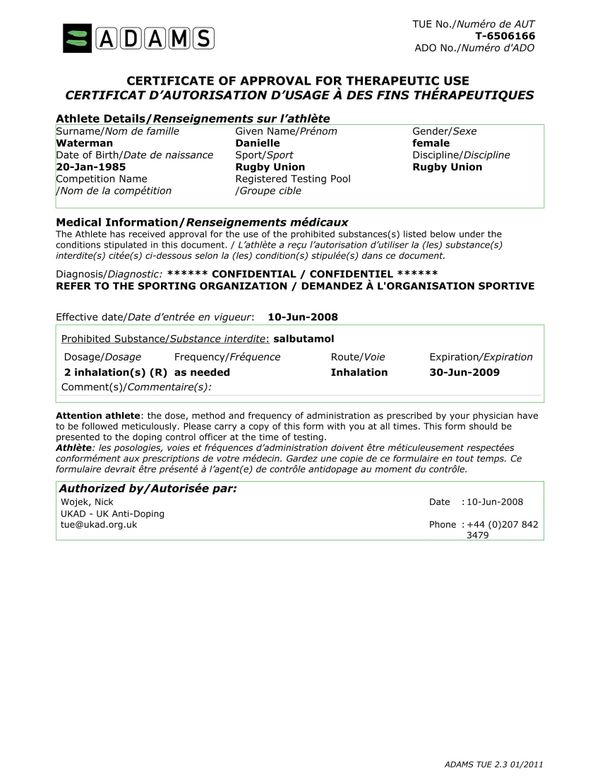 Documents provided by the Fancy Bears concerning Danielle Watermann Documents provided by the Fancy Bears concerning Danielle Watermann - Sputnik International