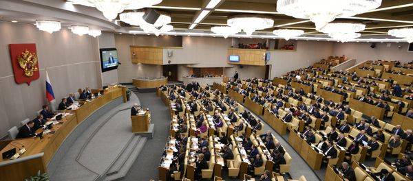 State Duma plenary session. (File) - Sputnik International