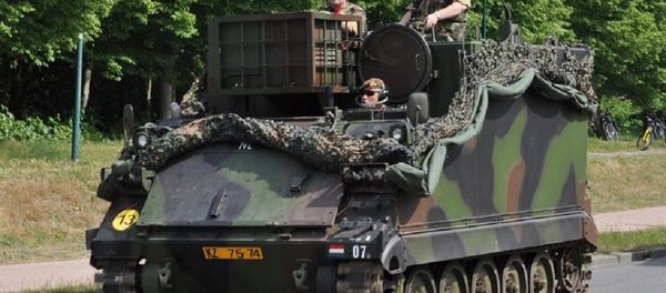 M577 V2 Armored Personnel Carrier. (File) M577 V2 Armored Personnel Carrier. (File) - Sputnik International