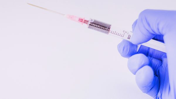 Syringe with blood - Sputnik International