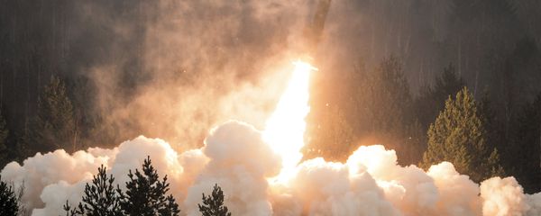 An exhibition missile launch from the Tochka-U tactical complex. (File) An exhibition missile launch from the Tochka-U tactical complex. (File) - Sputnik International