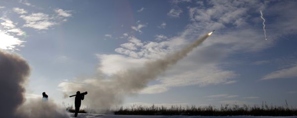 Ukrainian soldiers fire missiles with man-portable air-defense systems, file photo. Ukrainian soldiers fire missiles with man-portable air-defense systems, file photo. - Sputnik International