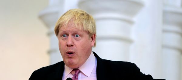 Britain's Foreign Secretary Boris Johnson delivers a speech in the main hall of the Government College University in Lahore, Pakistan November 25, 2016. Britain's Foreign Secretary Boris Johnson delivers a speech in the main hall of the Government College University in Lahore, Pakistan November 25, 2016. - Sputnik International