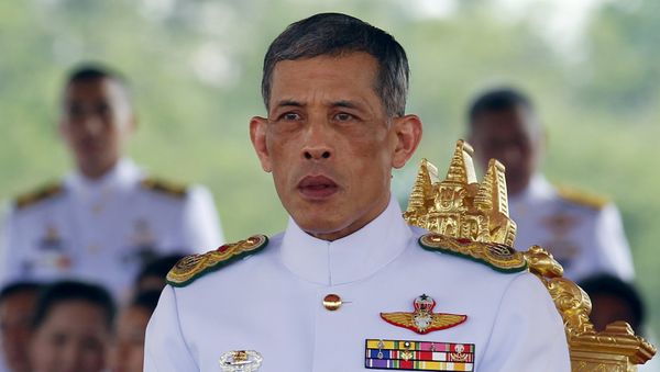 Thailand's Crown Prince Maha Vajiralongkorn watches the annual Royal Ploughing Ceremony in central Bangkok. (File) Thailand's Crown Prince Maha Vajiralongkorn watches the annual Royal Ploughing Ceremony in central Bangkok. (File) - Sputnik International