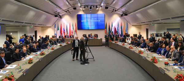 A meeting of the Organization of the Petroleum Exporting Countries (OPEC) in Vienna. File photo - Sputnik International