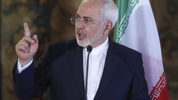 Iran's Foreign Minister Mohammad Javad Zarif addresses media during a press conference in Prague, Czech Republic, Friday, Nov. 11, 2016 - Sputnik International
