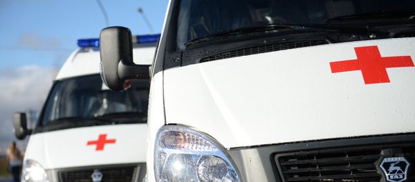 Ambulance vehicles. File photo Ambulance vehicles. File photo - Sputnik International
