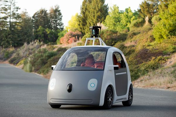 Self driving Google vehicle - Sputnik International