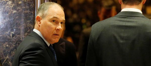 Scott Pruitt Attorney General of Oklahoma arrives to meet with U.S. President-elect Donald Trump at Trump Tower in Manhattan, New York City, U.S Scott Pruitt Attorney General of Oklahoma arrives to meet with U.S. President-elect Donald Trump at Trump Tower in Manhattan, New York City, U.S - Sputnik International