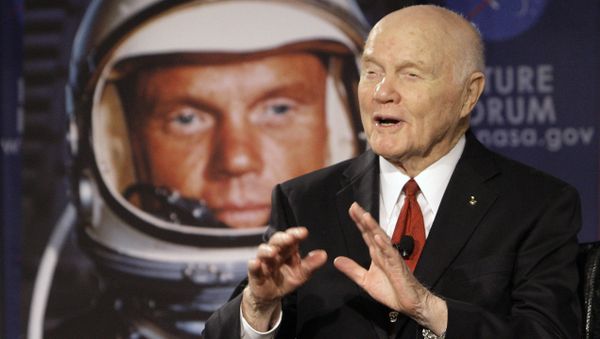 John Glenn Speaks in Ohio, 2012 - Sputnik International