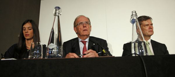 Lawyer Richard McLaren (C) delivers his second and final part of a report for the World Anti-Doping Agency (WADA), at a news conference in London, Britain December 9, 2016. - Sputnik International