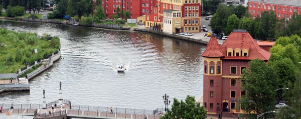 A view of Kaliningrad and the Pergola River. (File) - Sputnik International