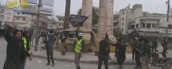 White Helmets, seen here celebrating with Nusra extremists White Helmets, seen here celebrating with Nusra extremists - Sputnik International