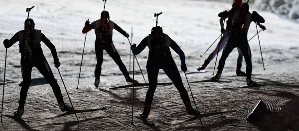 Athletes during the mixed relay race at the 2016–17 Biathlon World Cup – World Cup 1 in Ostersund, Sweden - Sputnik International