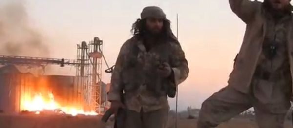 A still image taken from a video released by Islamic State-affiliated Amaq news agency, said to be in Palmyra, on December 11, 2016 A still image taken from a video released by Islamic State-affiliated Amaq news agency, said to be in Palmyra, on December 11, 2016 - Sputnik International