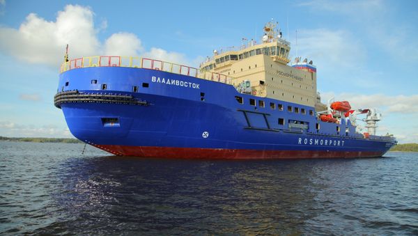 Vladivostok ice breaker - Sputnik International