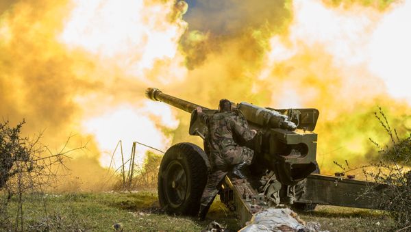 Syrian army in Idlib province. File photo Syrian army in Idlib province. File photo - Sputnik International