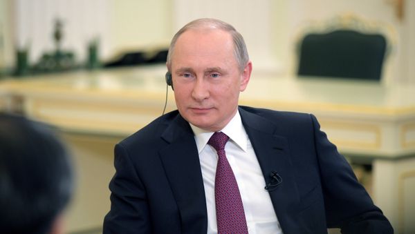 Vladimir Putin interviewed by Nippon Television Network Corporation and Yomiuri Shimbun Vladimir Putin interviewed by Nippon Television Network Corporation and Yomiuri Shimbun - Sputnik International