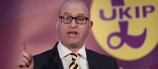 United Kingdom Independence Party (UKIP) newly elected leader Paul Nuttall speaks after the announcement of his success in the leadership election, in London, Britain November 28, 2016 - Sputnik International