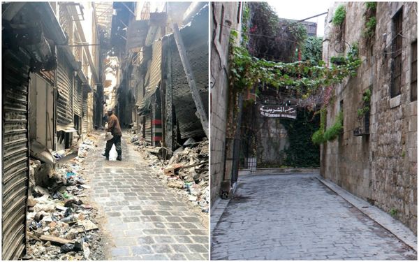 Scars of the War Torn Aleppo: Before and After Scars of the War Torn Aleppo: Before and After - Sputnik International