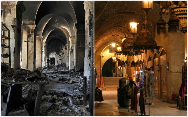 Scars of the War Torn Aleppo: Before and After Scars of the War Torn Aleppo: Before and After - Sputnik International