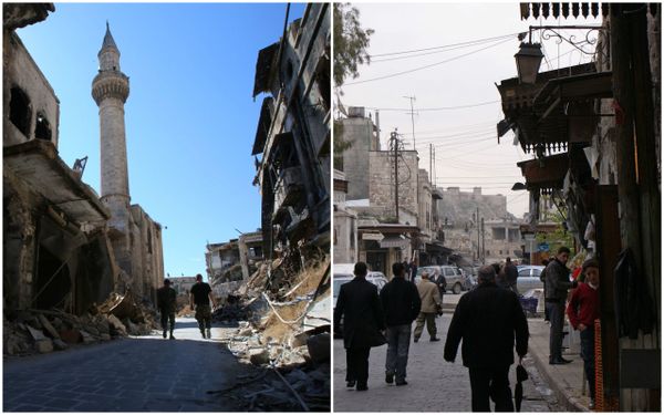 Scars of the War Torn Aleppo: Before and After Scars of the War Torn Aleppo: Before and After - Sputnik International