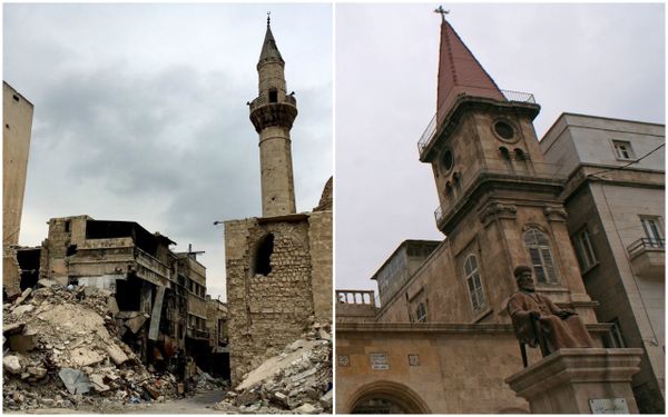 Scars of the War Torn Aleppo: Before and After Scars of the War Torn Aleppo: Before and After - Sputnik International