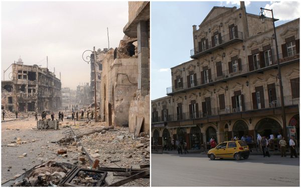 Scars of the War Torn Aleppo: Before and After Scars of the War Torn Aleppo: Before and After - Sputnik International