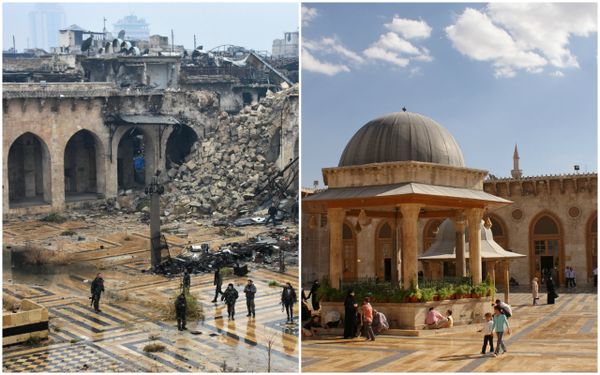Scars of the War Torn Aleppo: Before and After Scars of the War Torn Aleppo: Before and After - Sputnik International
