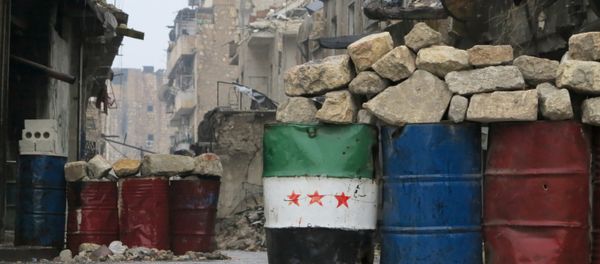 A liberated district of eastern Aleppo - Sputnik International