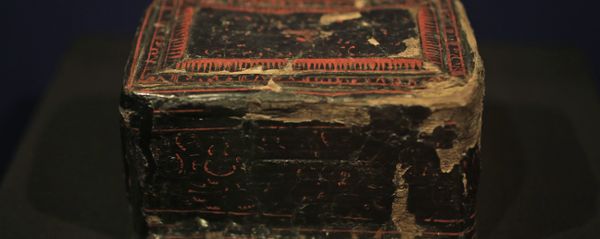 A Chinese lacquer box from the first century A.D., a burial gift for a Late-Scythian woman, is displayed as part of the exhibit called The Crimea - Gold and Secrets of the Black Sea, at Allard Pierson historical museum in Amsterdam A Chinese lacquer box from the first century A.D., a burial gift for a Late-Scythian woman, is displayed as part of the exhibit called The Crimea - Gold and Secrets of the Black Sea, at Allard Pierson historical museum in Amsterdam - Sputnik International