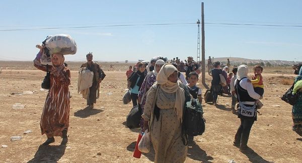 Rescued residents of the Al-Raqqah Province - Sputnik International