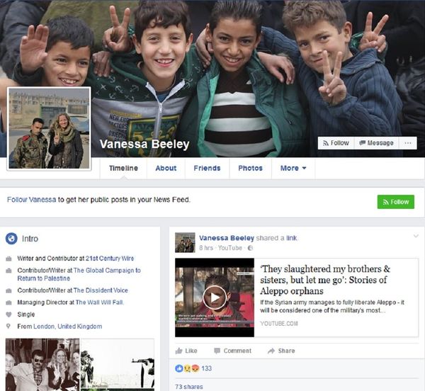 Vanessa Beeley - Sputnik International
