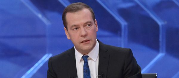 Russian Prime Minister Dmitry Medvedev - Sputnik International