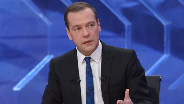 Russian Prime Minister Dmitry Medvedev - Sputnik International