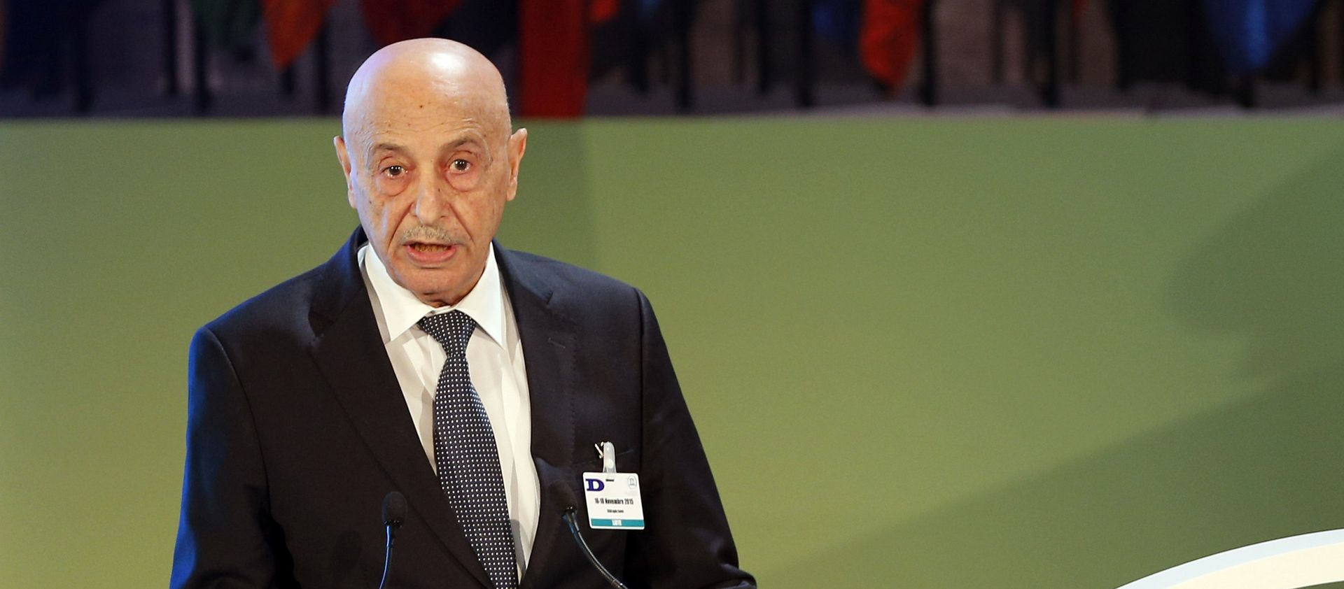 Aguila Saleh, the president of Libya's eastern-based parliament (File) Aguila Saleh, the president of Libya's eastern-based parliament (File) - Sputnik International, 1920, 08.02.2021