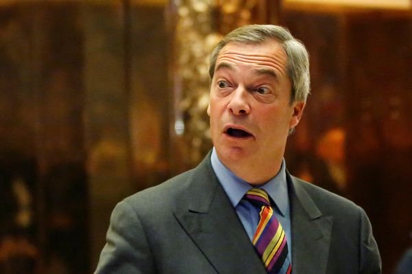 Nigel Farage stands in the lobby of Trump Tower in Manhattan, New York, U.S., December 15, 2016. Nigel Farage stands in the lobby of Trump Tower in Manhattan, New York, U.S., December 15, 2016. - Sputnik International