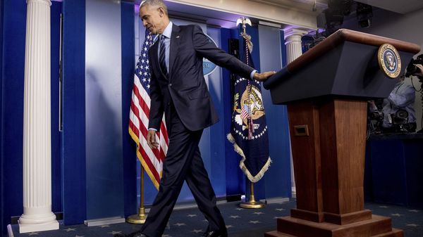 President Barack Obama in the White House Press Briefing Room - Sputnik International