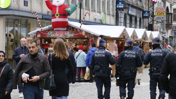 Belgium police officers. (File) - Sputnik International