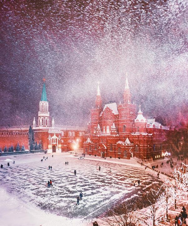 Moscow Captured as a Winter Wonderland Moscow Captured as a Winter Wonderland - Sputnik International